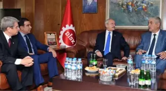 Disk'ten CHP Genel Başkanı Kılıçdaroğlu'na Ziyaret