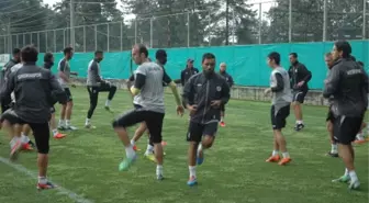 Giresunspor'da, Samsunspor Maçı Hazırlıkları