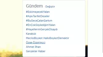 Engin Altan Evlendi, Özge Özpirinçci Trend Topic Oldu