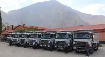 Hakkari İl Özel İdaresine 16 Yeni Araç