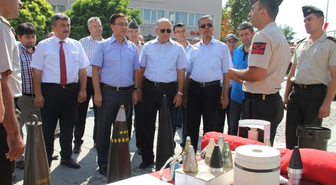 Polatlı'da Topçu ve Füze Okulu Komutanlığından Silah Sergisi