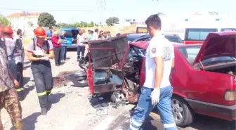 Uşak'ta Zincirleme Kaza: 1 Ölü, 6 Yaralı