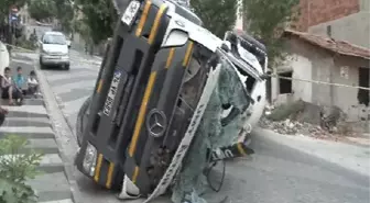 İstanbul'da Beton Mikseri Sokağı Savaş Alanına Çevirdi