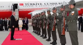 Cumhurbaşkanı Erdoğan KKTC'de