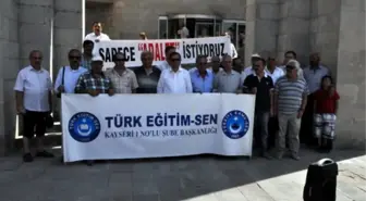 Türk Eğitim-Sen 1 Nolu Şube Başkanı Ali Benli Açıklaması