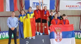 Badmintoncular Sırbistandan Şampiyon Döndüler