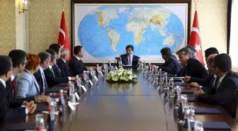 Başbakan Davutoğlu'nun, Yargıda Birlik Platformu Üyelerini Kabulü