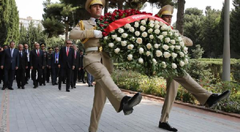 Cumhurbaşkanı Erdoğan Bakü'de
