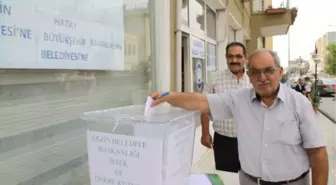 Erzin Belediyesinden İstek ve Öneri Kutusu