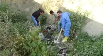 Dereyi Kendi İmkanları ile Temizlediler