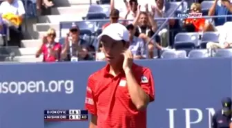 Djokovic-Nishikori Maçının Önemli Anları