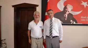 Kaymakam Mehmet Boztepe'ye Hemşehri Ziyareti