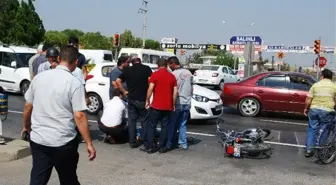 Salihli'de Trafik Kazası: 1 Yaralı