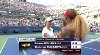 Williams - Makarova | Karşılaşmanın Önemli Anları