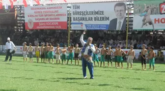 Kahramanmaraş'ta 25. Geleneksel Karakucak Güreş Festivali Başladı