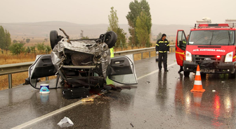 Bilecik'te Trafik Kazası: 1 Ölü 1 Yaralı