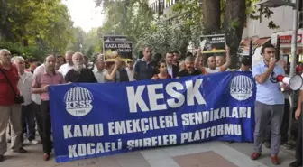 Kocaeli'de KESK Üyelerinden İşçi Ölümlerine Tepki