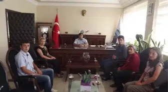 Engelli Öğrencilerden Beyşehir Kaymakamı Başıbüyük'e Ziyaret