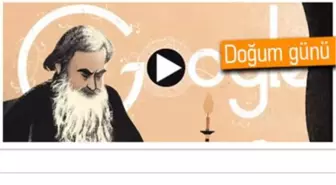 Google'dan Lev Tolstoy Doodle'ı