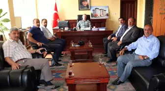 İl Genel Meclisi Üyelerinden Kaymakam Gül'e Ziyaret