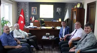 TBMM Eski Başkan Vekili Alptekin'den Coşkunyürek'e Ziyaret