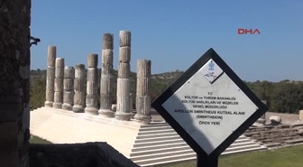 Apollon Smintheus'un Sütunları Dikildi