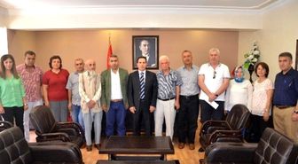 Kozan Kent Konseyi'nden Kaymakam Oral'a Ziyaret