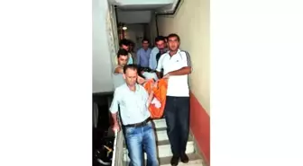 Evinden 8 Kişinin Yardımıyla Çıkabildi