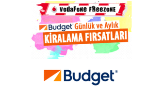 Vodafone Freezone'lulara Budget'tan Özel Araç Kiralama Fırsatları