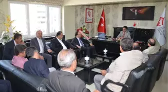 AK Parti Heyetinden Müdür Koç'a Ziyaret