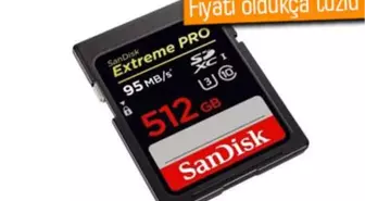 Sandisk'ten 512gb'lık Hafıza Kartı