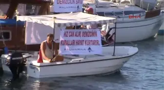 Tur Teknesi ve Balıkçılardan Motoryat Tepkisi