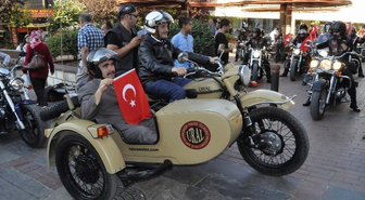 Gazilerden Motosikletli Şehir Turu
