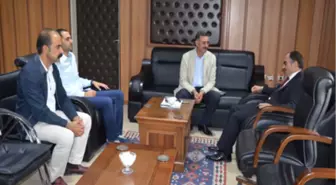 Kaymakamdan Veda Ziyareti