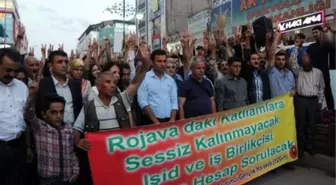 Van'da IŞİD Protestosu