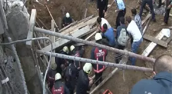 Kağıthane'de İnşaatta Göçük : 1 Kişi Toprak Altında Kaldı