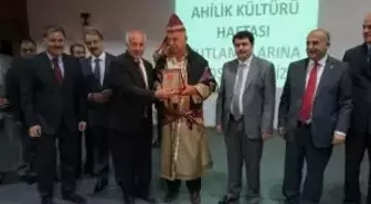 Malatya'da Ahilik Haftası Kutlaması Yapıldı