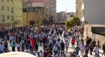 Nusaybin'deki Kobani'ye Destek Yürüyüşünde Olay