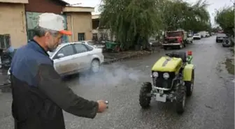 Konya'da Uzaktan Kumandalı Bahçe Traktörü Üretti