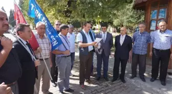 Türk Eğitim Sen Eylemine Belediye Başkanı da Destek Verdi