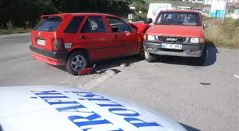 Zonguldak Ereğli'de Trafik Kazası: 1 Yaralı