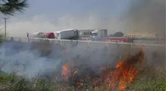 Otları Yakıp Kazaya Neden Olduğu İddiasıyla 2 Belediye Çalışanı Tutuklandı