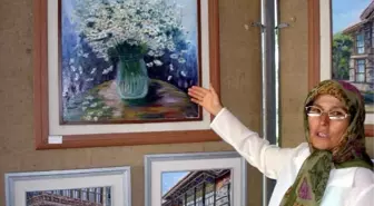 Seydişehirli Fatma Kırdar'dan Mardin'de Resim Sergisi