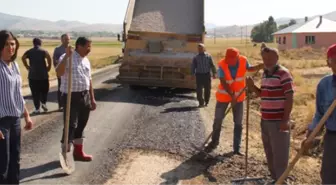 Alagöz Mahallesi Yolu Asfaltlandı