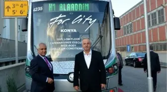 Konya'nın Son Model Tramvayları Berlin'de Büyük İlgi Gördü