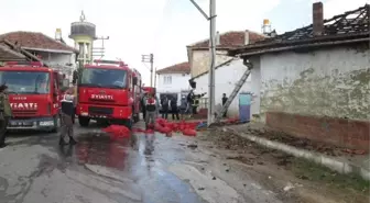 Köy Evinde Yangın