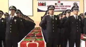 Sivas'ta Afgan Polis Adaylarının Mezuniyet Heyecanı