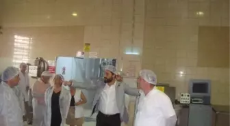 Ekdağ A.Ş. Yönetimi Halk Ekmek Fabrikasını Gezdi