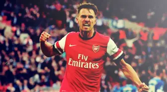 Arsenal'de Ramsey 6 Hafta Daha Yok