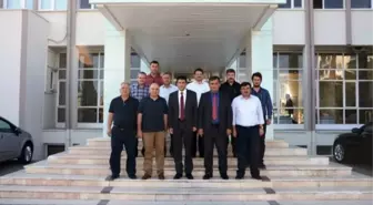 Gediz Kaymakamı Avni Kula Başkan Saraoğlu'nu Ziyaret Etti